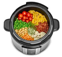 BLACK+DECKER PCP1000-B5 6L Pressure Cooker, Stainless Steel - 1000W - Image 2