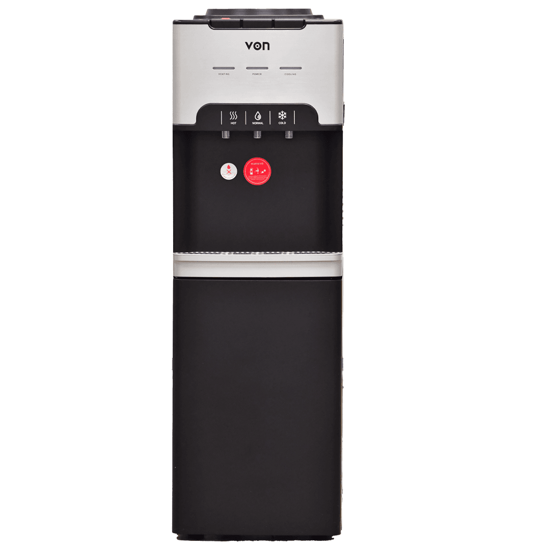 VON VDE-313CLK Water Dispenser, Electric Cooling - Dark Grey - Image 3