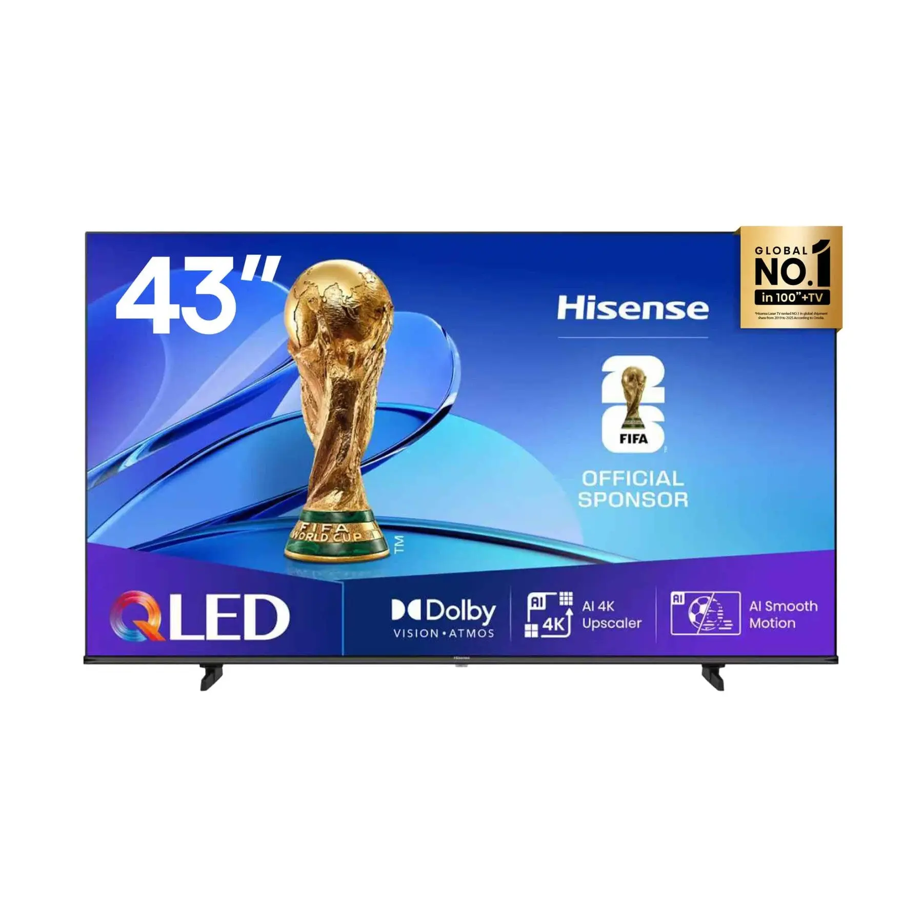 Hisense 43Q6Q QLED VIDAA Smart 4K TV