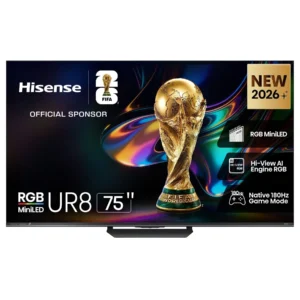Hisense 75UR8S RGB Mini-LED VIDAA Smart 4K TV