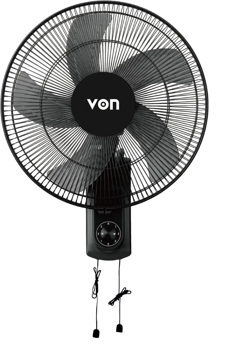 VON VFW-16556-MMK 16" Wall Fan - Black