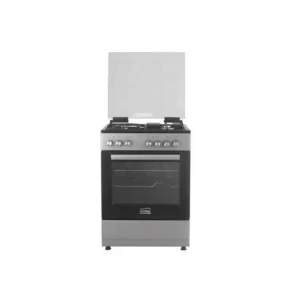 SIMFER Cooker 3 Gas + 1 Electric - F6314SERBG Black Top Inox Grey
