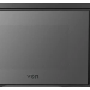 VON VMS-346DMKM Digital Solo Microwave Oven - 34L Black Mirror