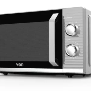 VON VAMS-22MGX Mechanical Solo Microwave Oven , 20L - 800W