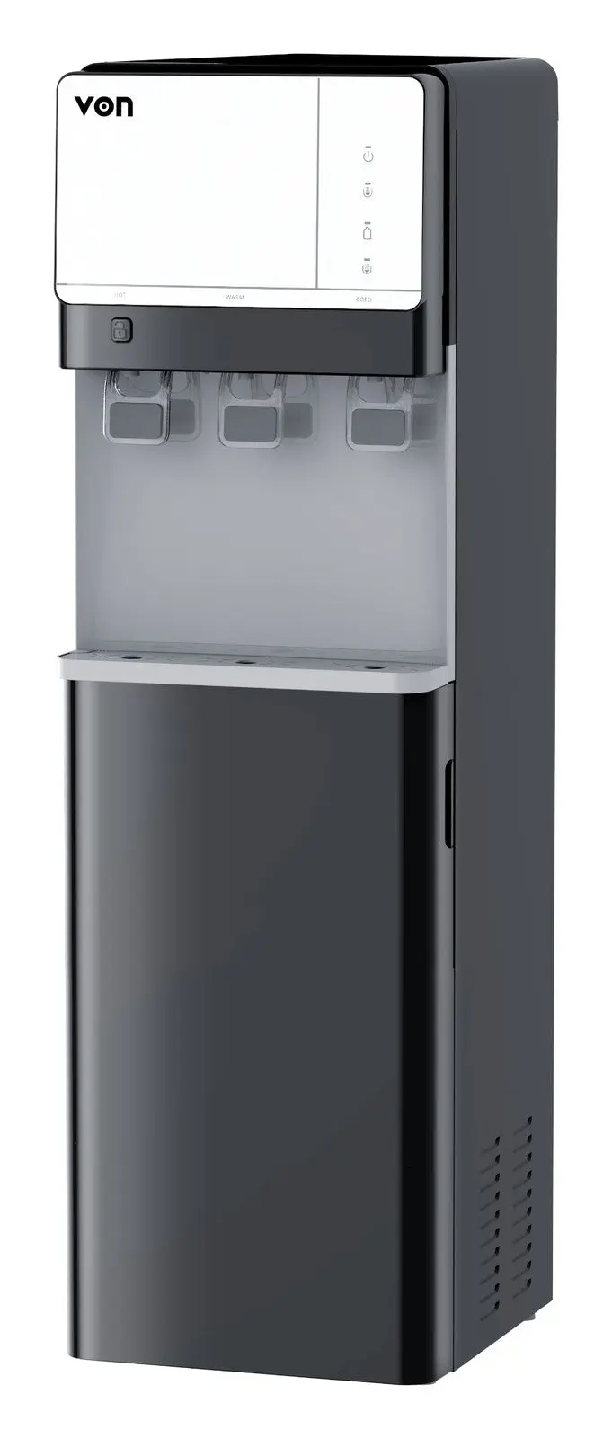 VON VDBE-361CAK Electric Cooling Bottom Loading Water Dispenser - Black