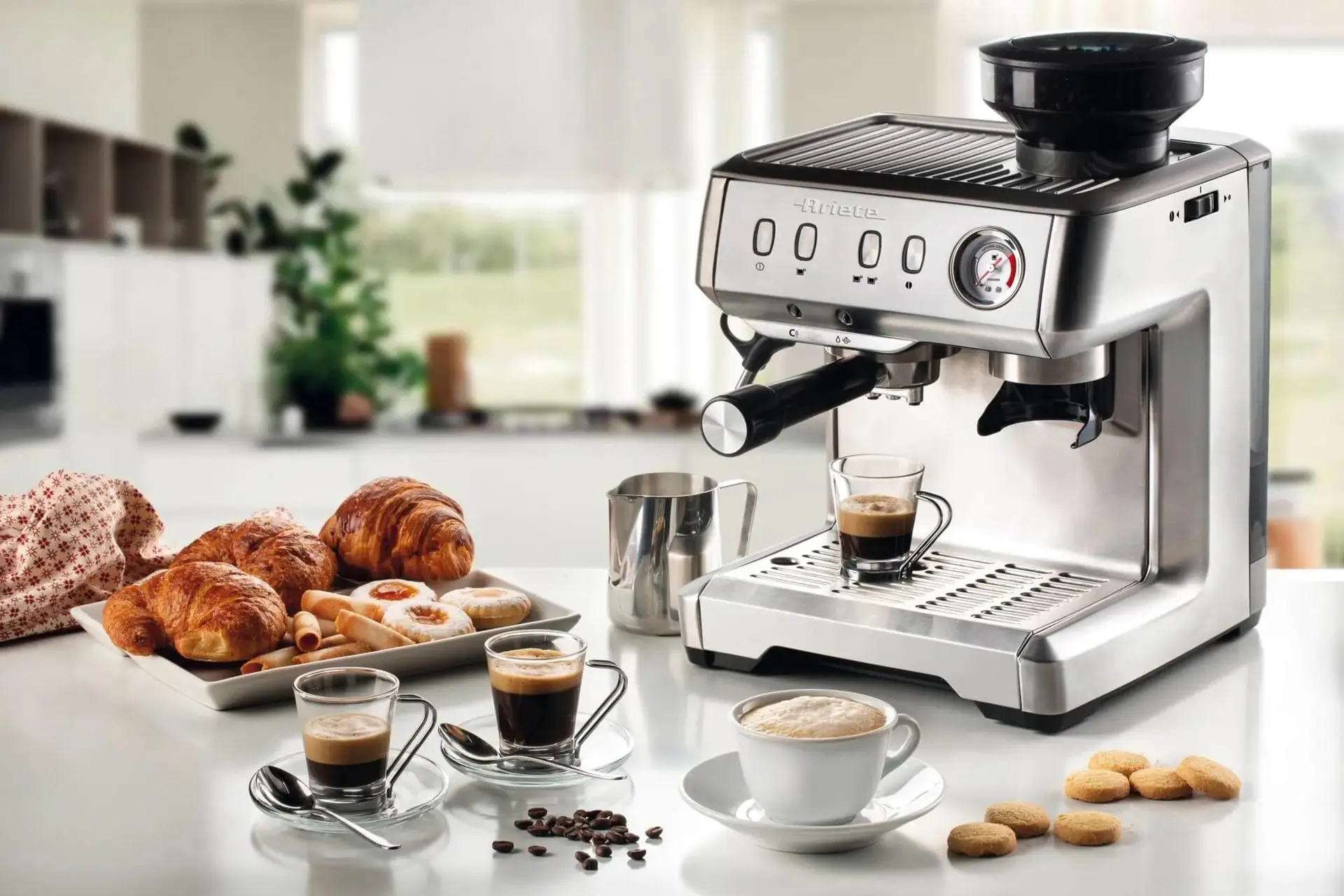 Ariete Espresso Machine With Grinder - 1600W - Image 2