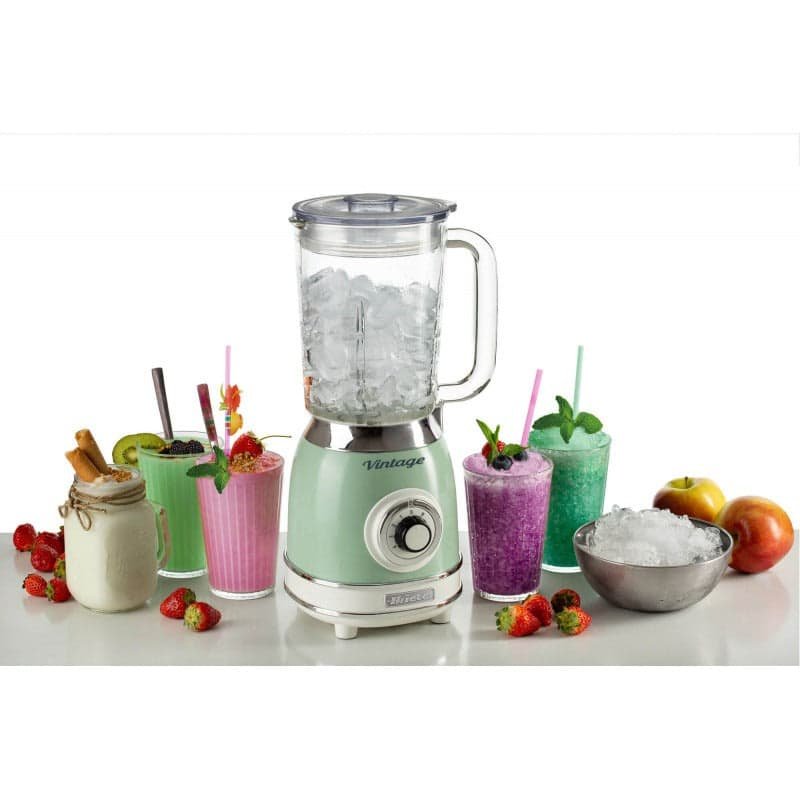 ARIETE Vintage Blender - 1000W, Green - Image 2