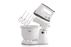 BLACK+DECKER M700-B5 Stand Mixer with Bowl - 300W - Image 3