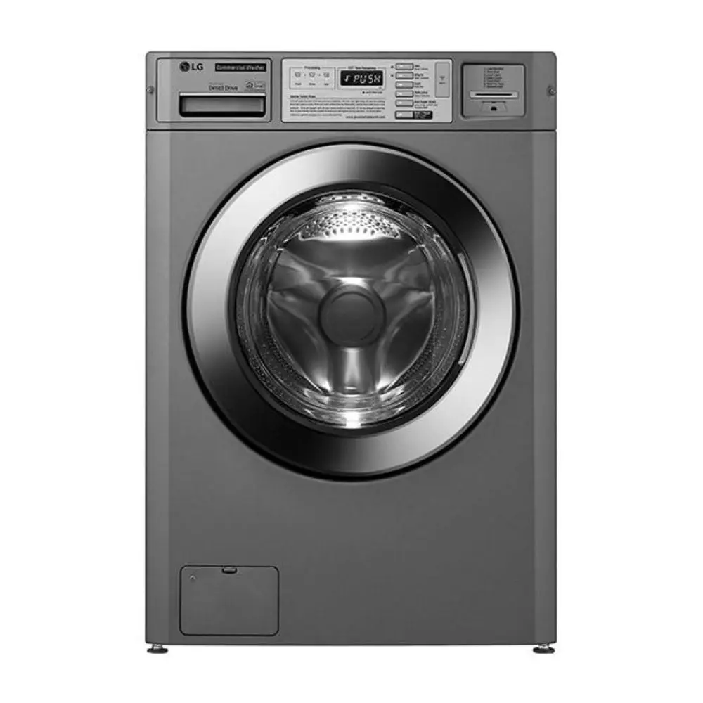 LG FH0C7FD2MS Commercial Washing Machine, Front Load, 15KG, Silver - WIFI Stack - Image 3