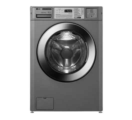 LG FH0C7FD3MS Commercial Washing Machine, Front Load, 15KG, Silver - WIFI Stack