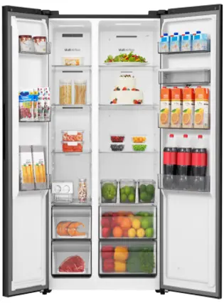 Hisense RC-75WS4SA Side by Side Inverter Fridge - 541L - Image 2