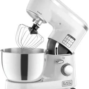BLACK+DECKER SM1000-B5 Kitchen Machine, 4L Bowl - 1000W