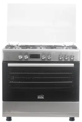 Simfer Cooker 5 Gas - F9509SEWIM, Inox