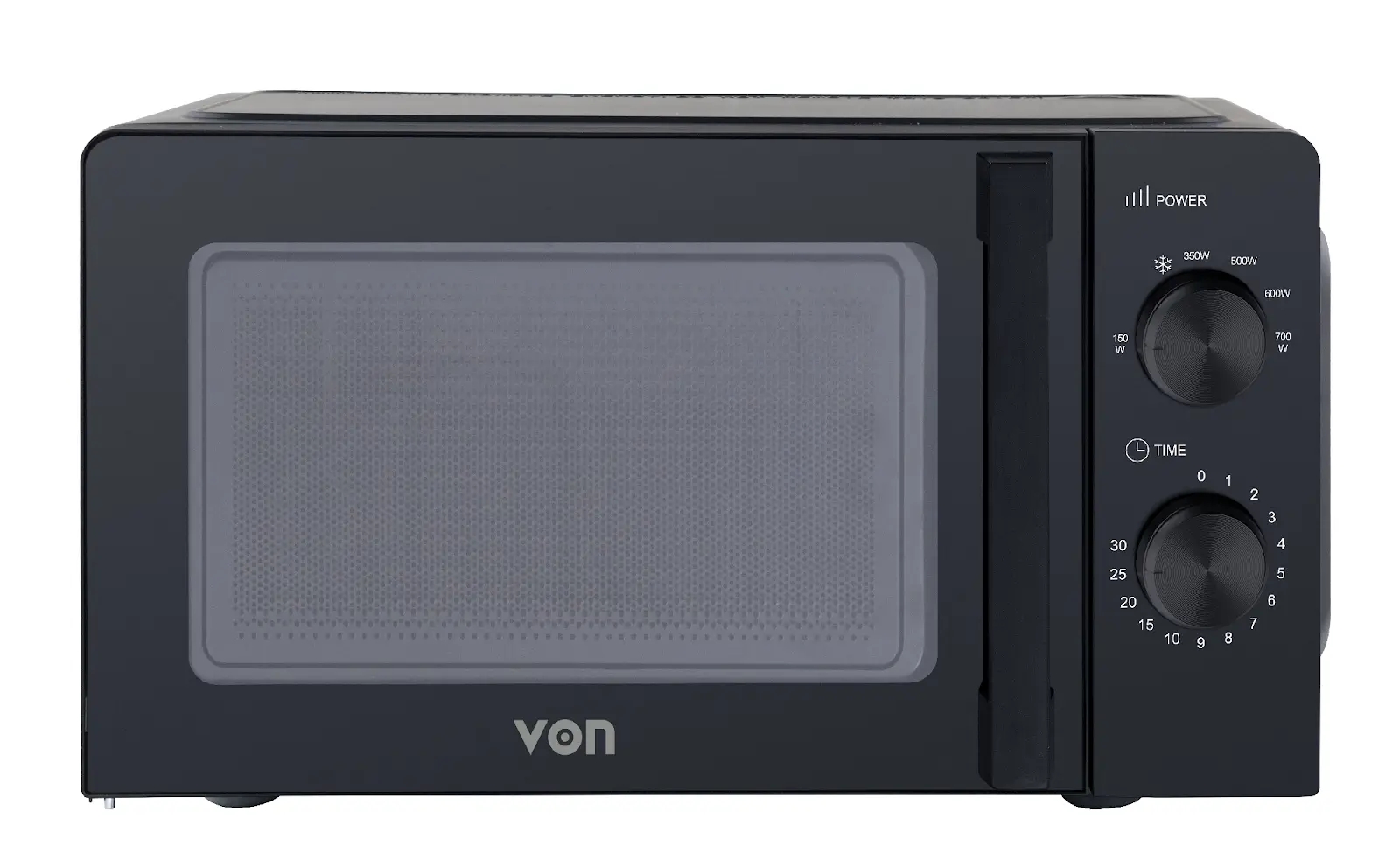 VON VMS-216MGK Solo Microwave Oven - 20L Sand Black