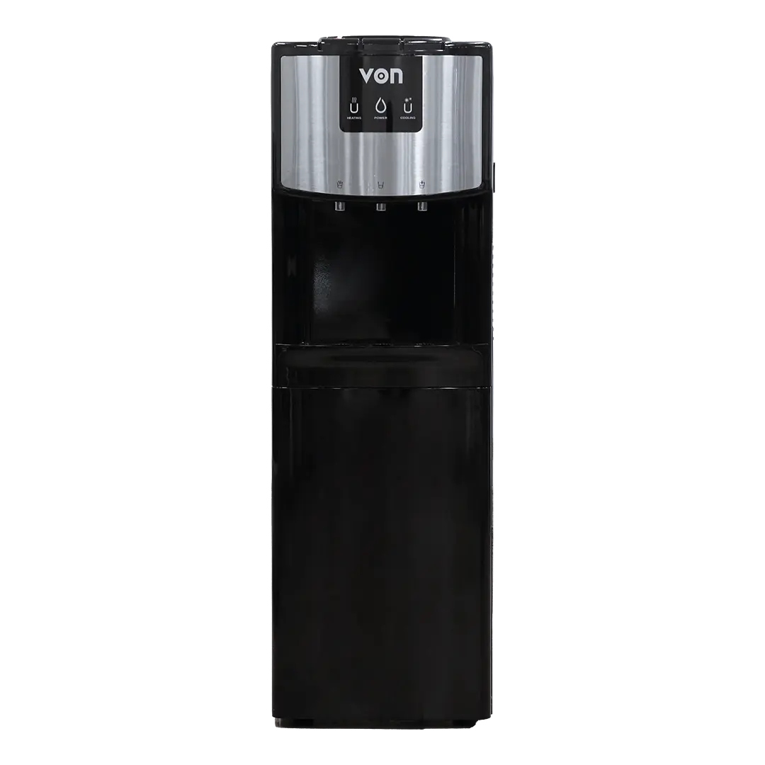VON VADL2311K Compressor Cooling Storage Cabinet Water Dispenser