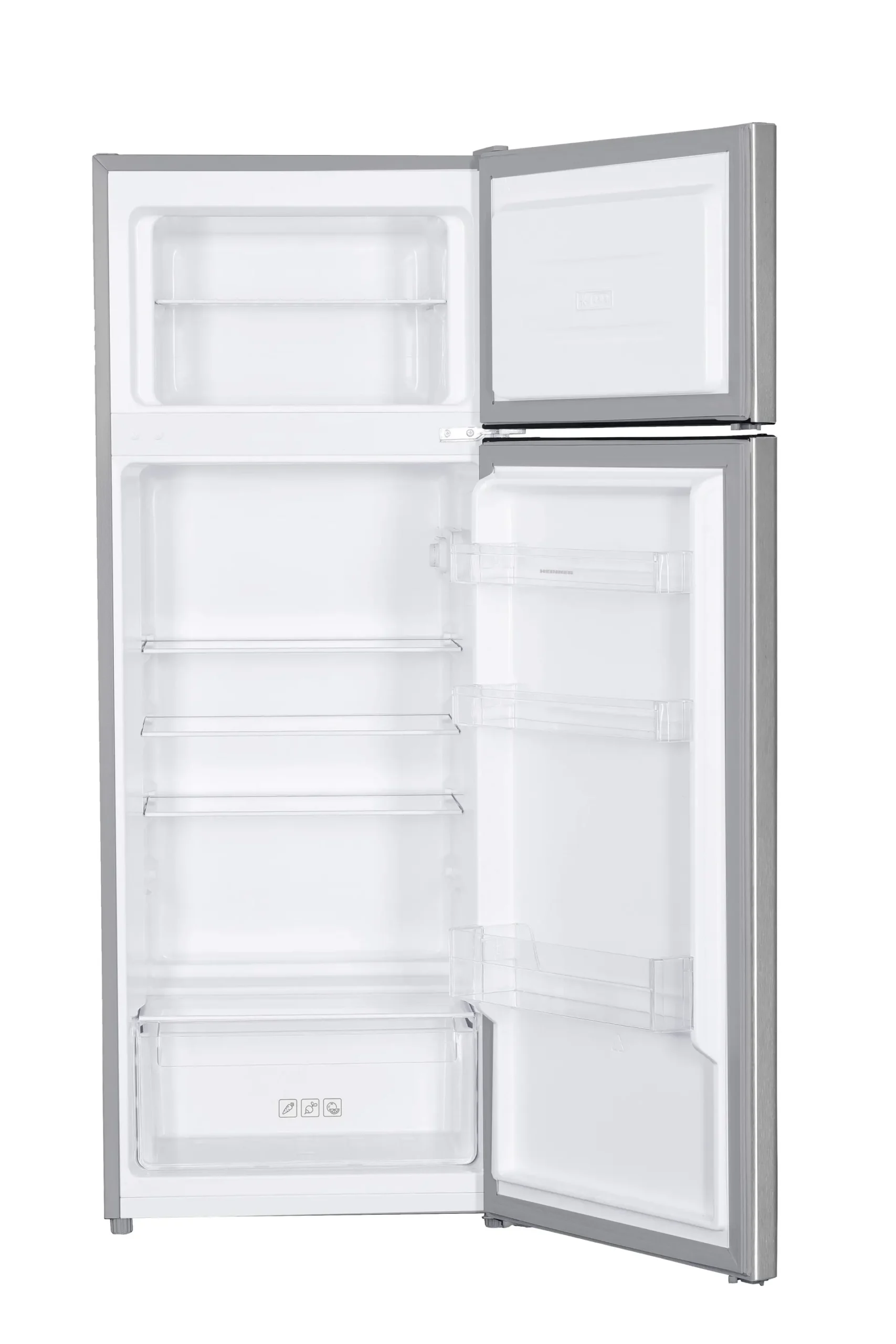 VON VART-22DHS Double Door Fridge, Top Mount Freezer- 138L - Image 2