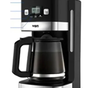 VON VCMD-901DK Drip Coffee Maker - 1500W
