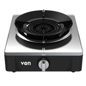VON VCT-115DKCX Cooker 1 Gas Direct Fire Dual Burner