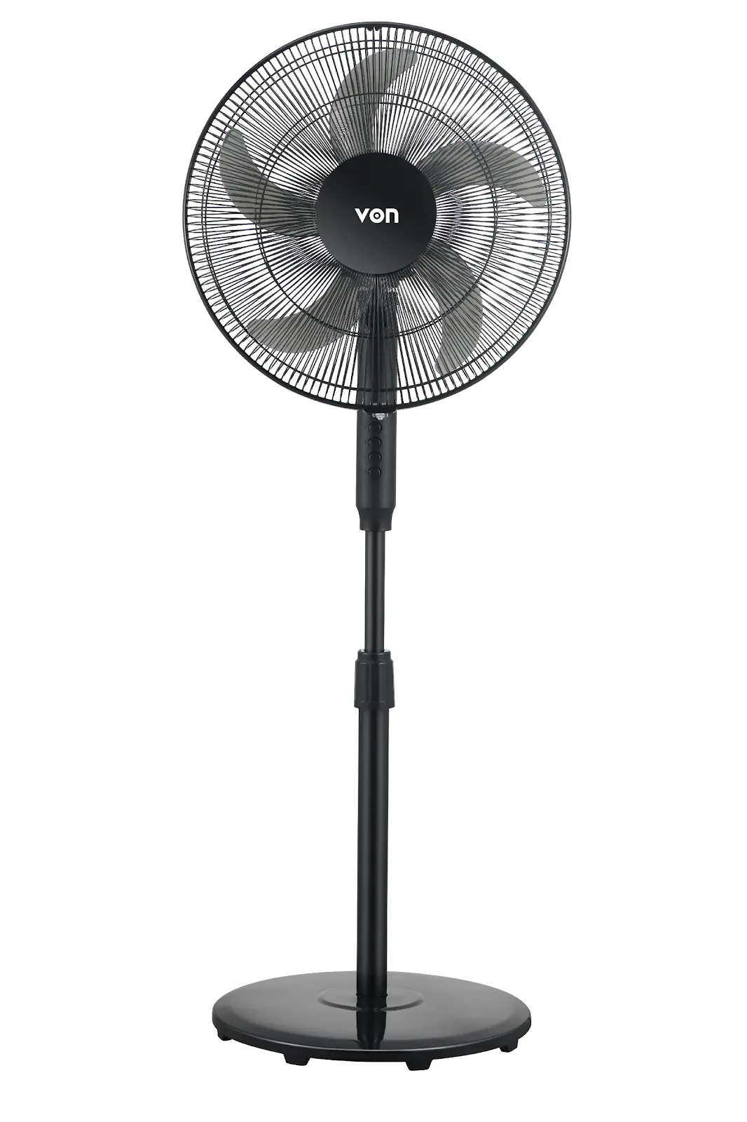 VON VFS-16556-DMK 16" Stand Fan - Black
