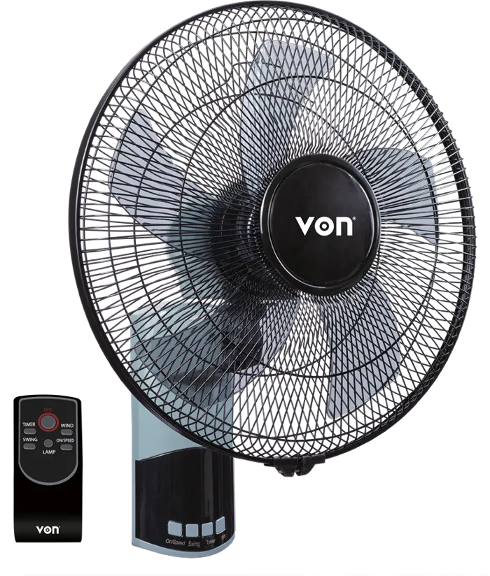 VON VFW-6605-DJK 16" Wall Fan – 50W