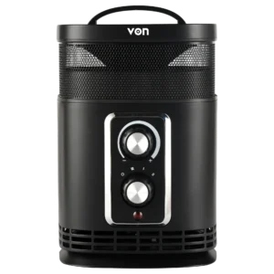 VON VHF152MLK Fan Heater, 1500W - Black