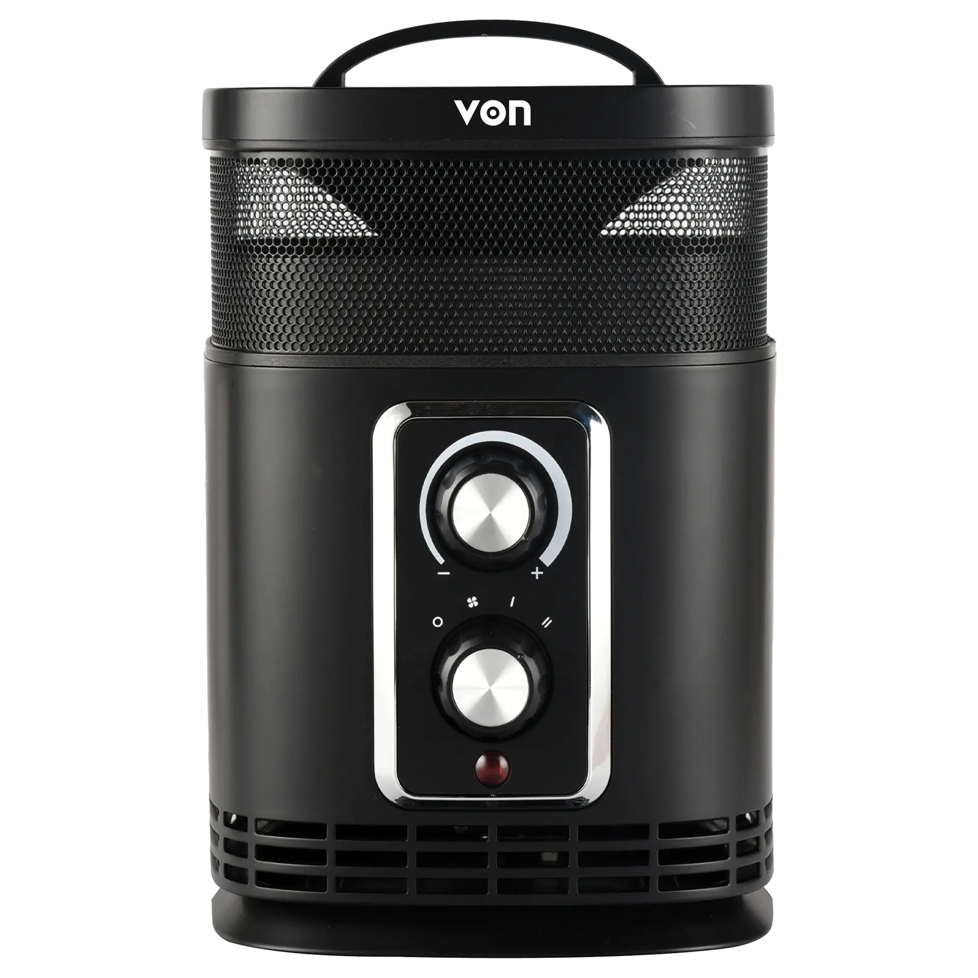 VON VHF152MLK Fan Heater, 1500W - Black