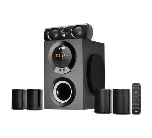 VON 5.1CH VES3505ES Subwoofer 350W RMS, Bluetooth