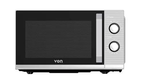 VON VAMS-22MGX Mechanical Solo Microwave Oven , 20L - 800W - Image 2