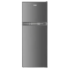 VON VRT-181DRAX Double Door Fridge, Top Mount Freezer- 181L