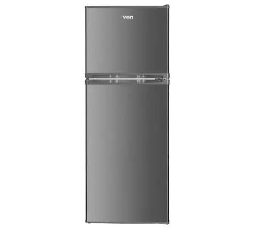 VON VRT-181DRAX Double Door Fridge, Top Mount Freezer- 181L