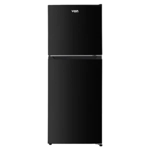 VON VRT-197NRAK Double Door Fridge, Top Mount Freezer No Frost- 197L