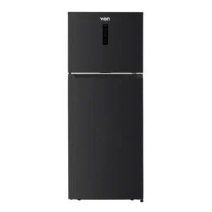 VON VRT-490NVAK Double Door Fridge, Top Mount Freezer, No Frost- 480L