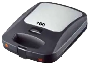 VON VSM421AK 4 Slice Sandwich Maker