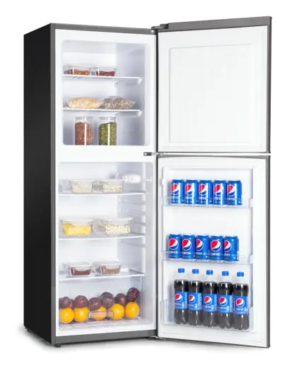 VON VRT-195DRHS Double Door Fridge, Top Mount Freezer- 195L - Image 2