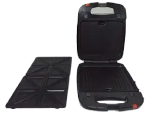 VON VSM421AK 4 Slice Sandwich Maker - Image 2