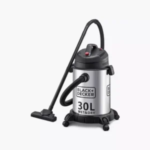 BLACK+DECKER WV1610-B5 Vacuum Cleaner 30L Pot 1600W Stainless Steel
