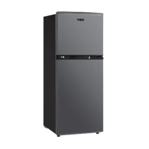Von VRT-175DRHS Top Mount Fridge, 175L - Silver