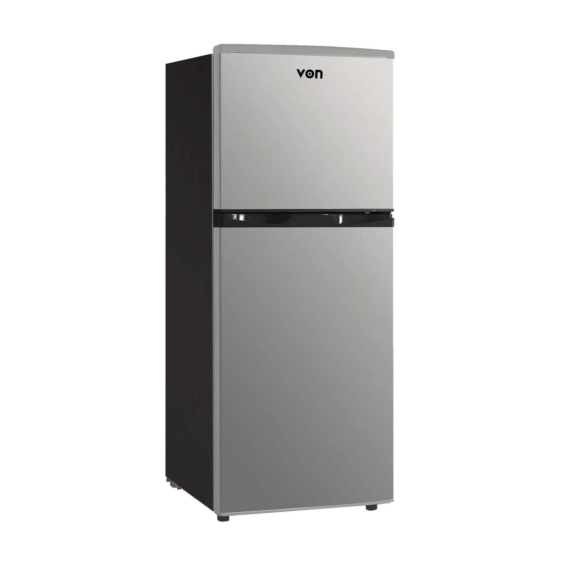 Von VRT-176DRHX Top Mount Fridge, 175L - Inox