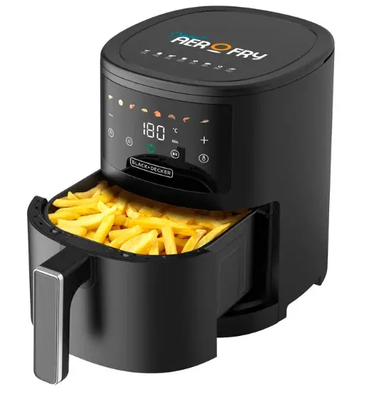BLACK+DECKER AF3500-B5 Digital Airfryer - 3.5L, Black - Image 2