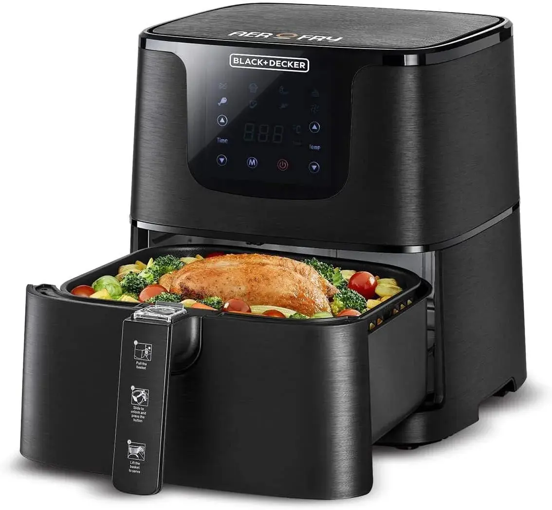 BLACK+DECKER AF700-B5 Digital Airfryer - 5.8L - Image 2