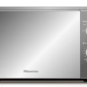 Hisense H20-MOMS10 Mechanical Solo Microwave Oven, 20L - Silver