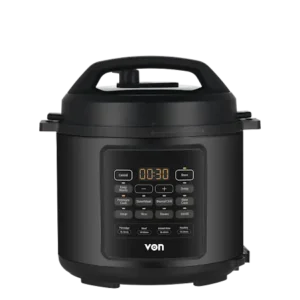 VON VPC613XMK Pressure Cooker 6L, 1000W - Stainless Steel Inner POT