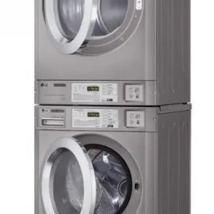 LG RV1840CD7 Commercial Dryer Front Load 15KG - Silver, WI-FI