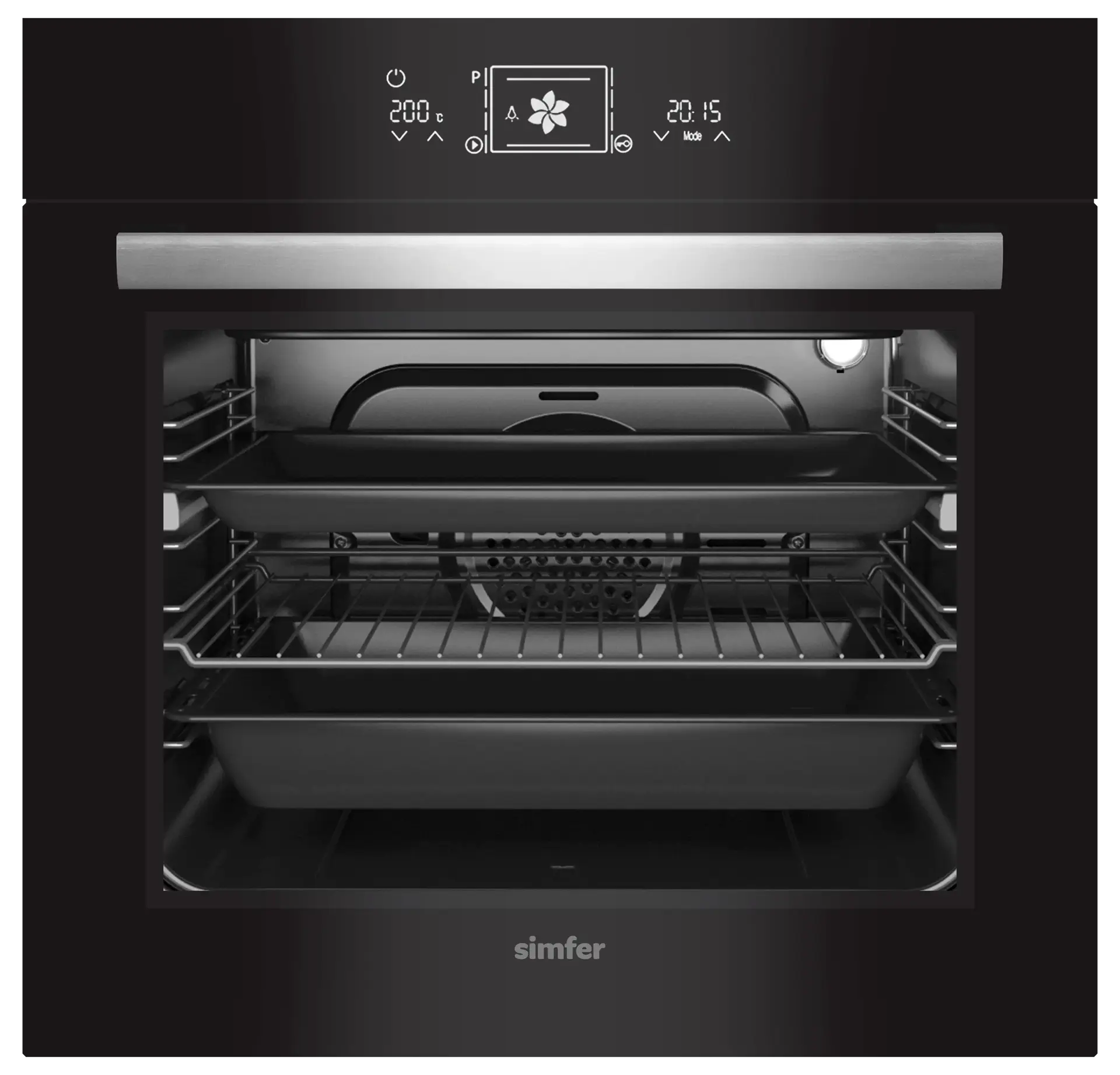 Simfer B6510SERSP Built-in Oven, 60CM - Glass