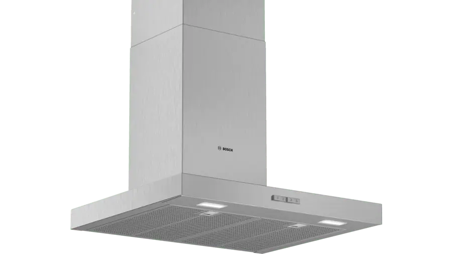 Bosch DWB64BC51B Wall Mounted Built in Hood, 60cm - Stainless Steel