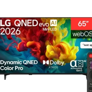 LG 65" QNED MINI LED 4K TV 65QNED84B6T.AFKE - MAGIC REMOTE, SMART, WEBOS26, HDR10, α7 AI PROCESSOR GEN9