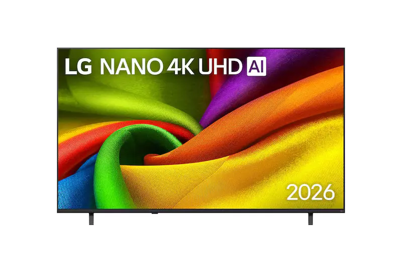 LG 75" NANO 4K UHD Smart TV 75NU850B6LA.AFKE, Magic Remote, webOS 26, HDR10, α7 AI Processor Gen 9