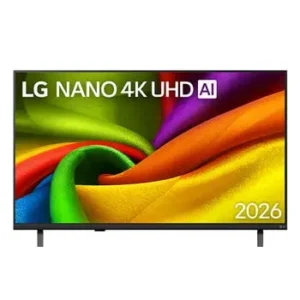 LG 43" NANO 4K UHD Smart TV 43NU850B6LA.AFKE, Magic Remote, webOS 26, HDR10, α7 AI Processor Gen 9
